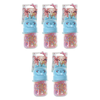Basicare Pastel Elastic Hair Bands Small 260 Pack Bundle of 5