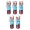 Basicare Kids Elastic Hair Bands 260 Pack Assorted Colours Gift Tub Bundle of 5