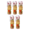 <Basicare Bright Elastic Hair Bands 260 Pack Small Bundle of 5 No Snag>
