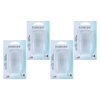Basicare Side Comb 4 Pack Clear Hair Styling Clips Secure Hold