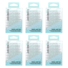 Basicare Clear Spiral Hair Elastics 6 Pack No Damage Strong Hold Bands