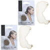 Basicare Invisible Nylon Hair Nets Blonde Pack of 2