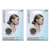 Basicare Invisible Nylon Hair Nets Blonde Pack of 2
