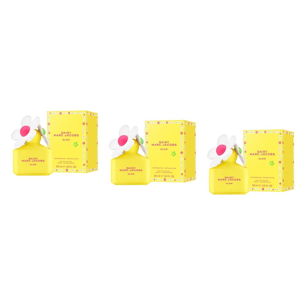 Marc Jacobs Daisy Glow Eau de Toilette 50mL Pack of 3