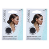 Basicare Invisible Nylon Bun Net Brown Bundle of 2 Secure Discreet Hold