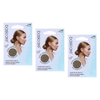 Basicare Blonde Invisible Nylon Hair Nets Bundle of 3 Fine Mesh Secure Hold
