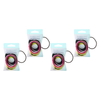 Basicare Strong Hold Elastic Hair Bands 20 Pack Bundle of 4 Assorted Colours