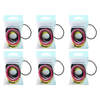 Basicare Strong Hold Elastic Hair Bands 20 Pack Assorted Bundle of 6