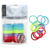 Basicare Super Stretchy Knitted Ponytailers School Colour 24pk