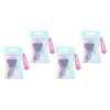 Basicare Non Slip Snap Hair Clips 4.8cm 10 Pack Bundle of 4