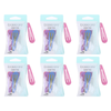 Basicare Non Slip Snap Hair Clips 4.8cm 10 Pack Bundle of 6