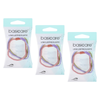 Basicare Plaited Elastic Hair Bands Bundle of 3 Long Lasting