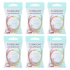 Basicare Knotted Elastic Hair Bands 6 Pack Long Lasting Snag Free