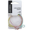 Basicare Elastic Hair Bands Long Lasting 2pk Knotted