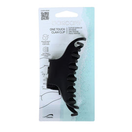 Basicare One Touch Claw Clip Large Matt Black