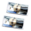 Basicare Mens Shaving Brush x2 Soft Boar Bristles Ergonomic Travel Brush