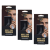 Basicare Manual Nose and Ear Hair Trimmer 3 Pack Battery Free Groomer