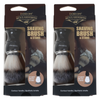 Basicare Mens Shaving Brush and Stand Set Bundle of 2
