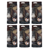 Basicare Mens Grooming Shaving Brush and Stand Set Bundle of 6
