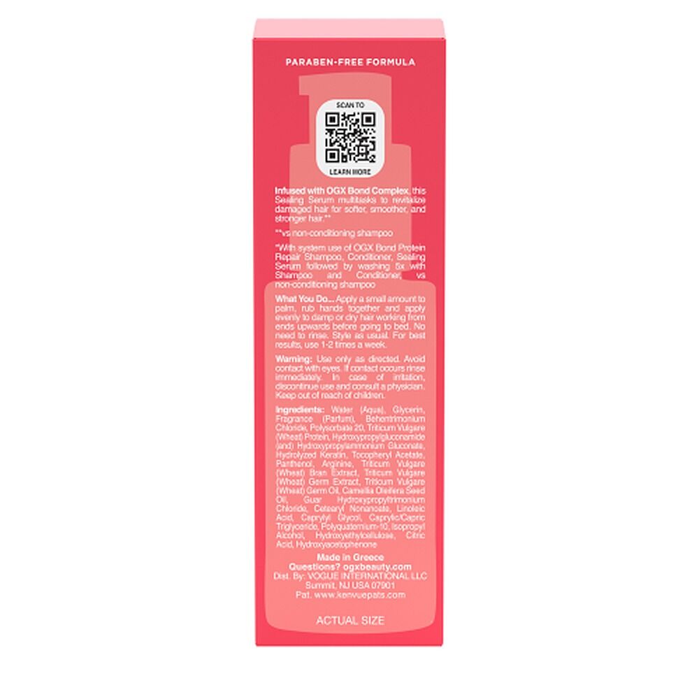 OGX Bond Protein Repair Sealing Serum 50mL