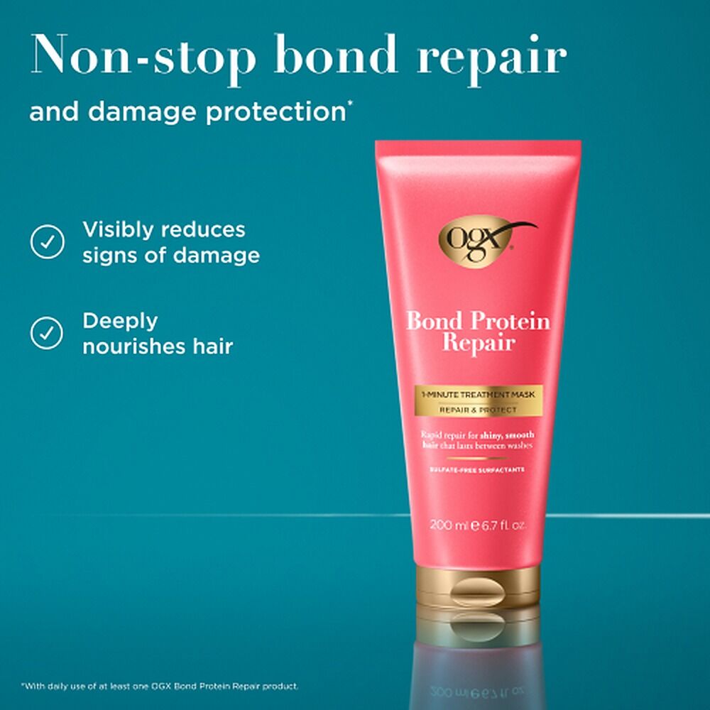 OGX Bond Protein Repair 1-Minute Treatment Mask 200mL
