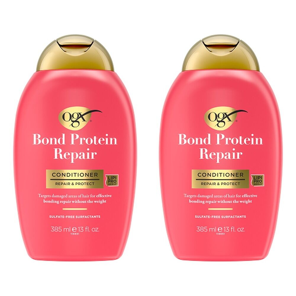 OGX Bond Protein Repair Conditioner 385mL Pack of 2
