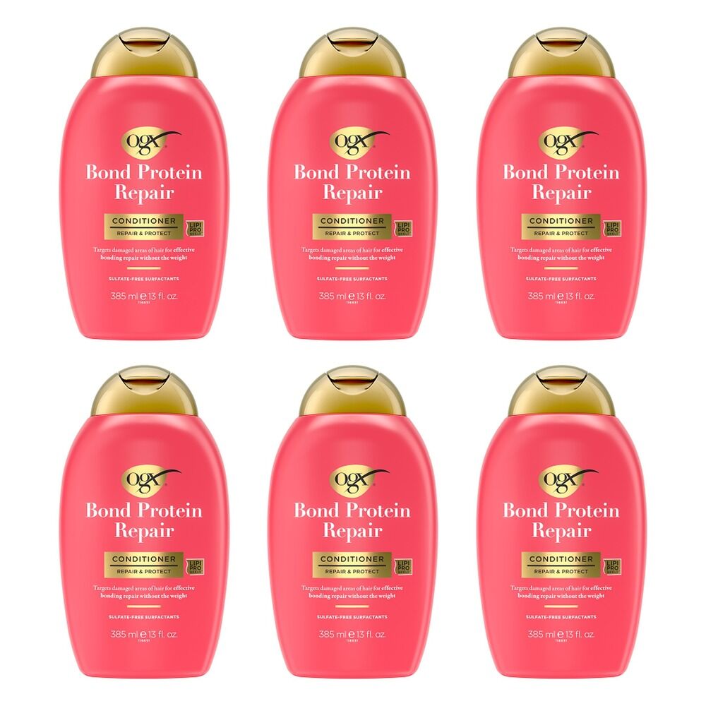 OGX Bond Protein Repair Conditioner 385mL Pack of 6