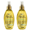 OGX Argan Oil of Morocco Weightless Oil Spray 118mL Pack of 2