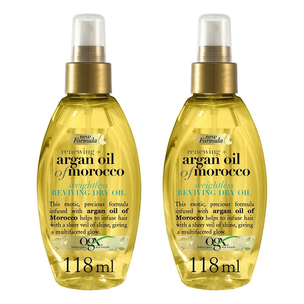 OGX Argan Oil of Morocco Weightless Oil Spray 118mL Pack of 2