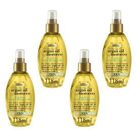 OGX Argan Oil of Morocco Weightless Oil Spray 118mL Pack of 4
