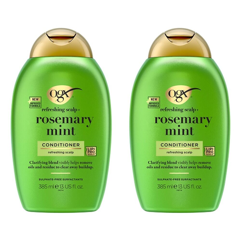 OGX Refreshing Scalp+ Rosemary Mint Conditioner 385mL Pack of 2