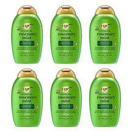 OGX Refreshing Scalp+ Rosemary Mint Shampoo 385mL Pack of 6