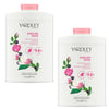 Yardley English Rose Talc Free Body Powder 2 x 200g 94% Natural