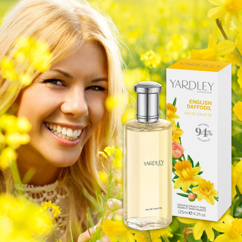 Yardley English Daffodil Eau De Toilette EDT 125ml