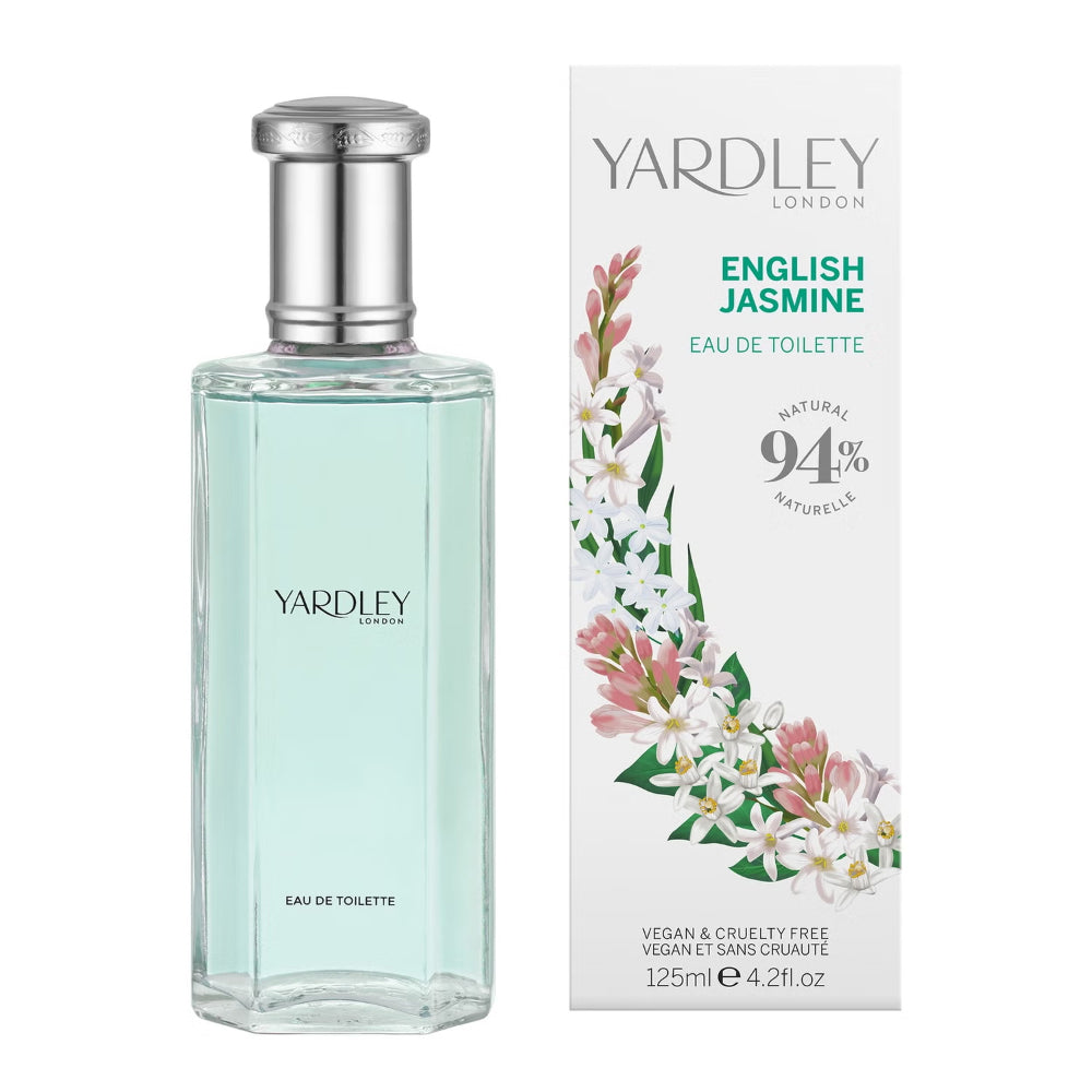 Yardley English Jasmine Eau De Toilette EDT 125ml