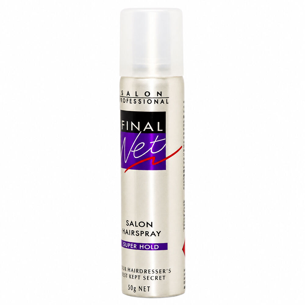 6 x Final Net Hairspray Super Hold 50g Hair Styling