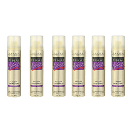 6 x Final Net Hairspray Super Hold 50g Hair Styling
