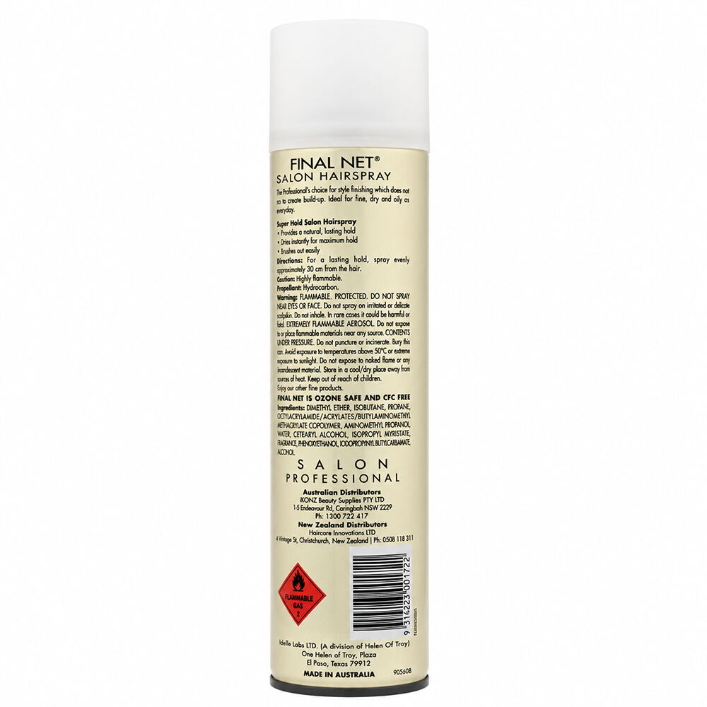 Final Net Hairspray Super Hold 200g Hair Styling