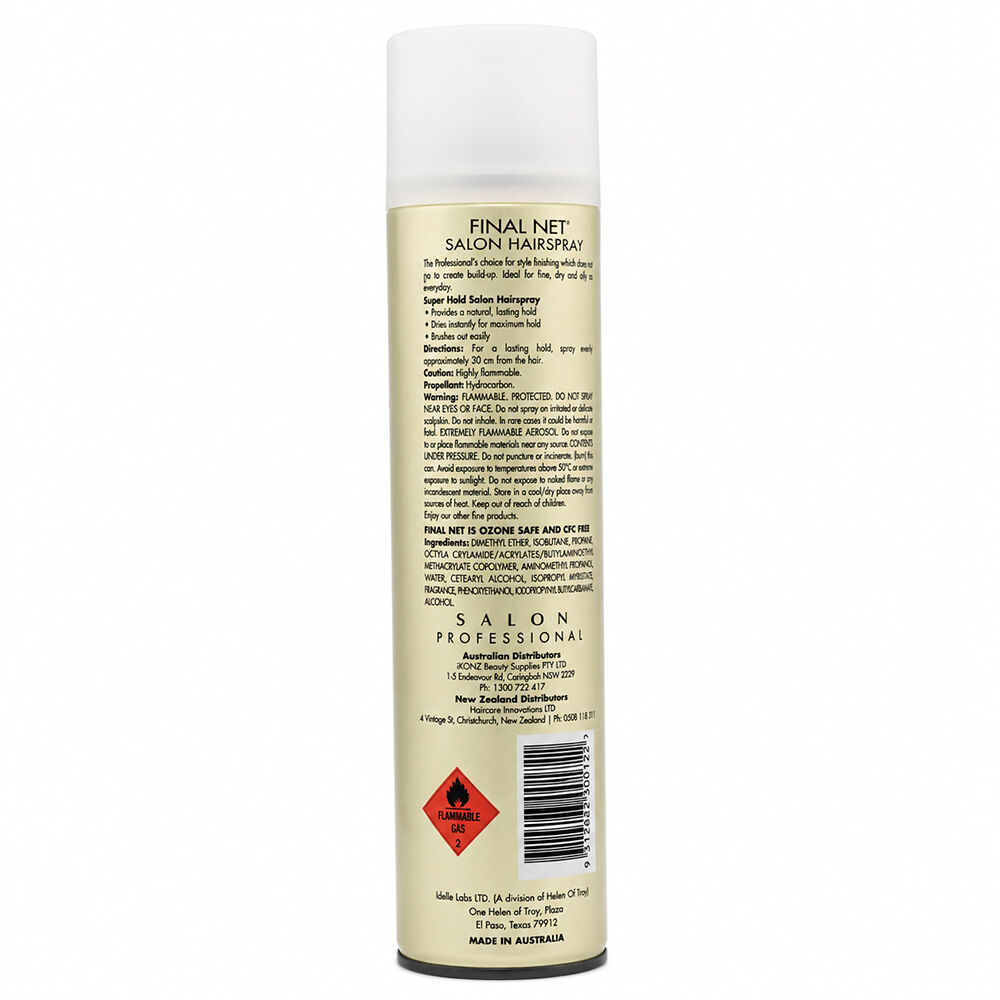 Final Net Hairspray Super Hold 200g Hair Styling