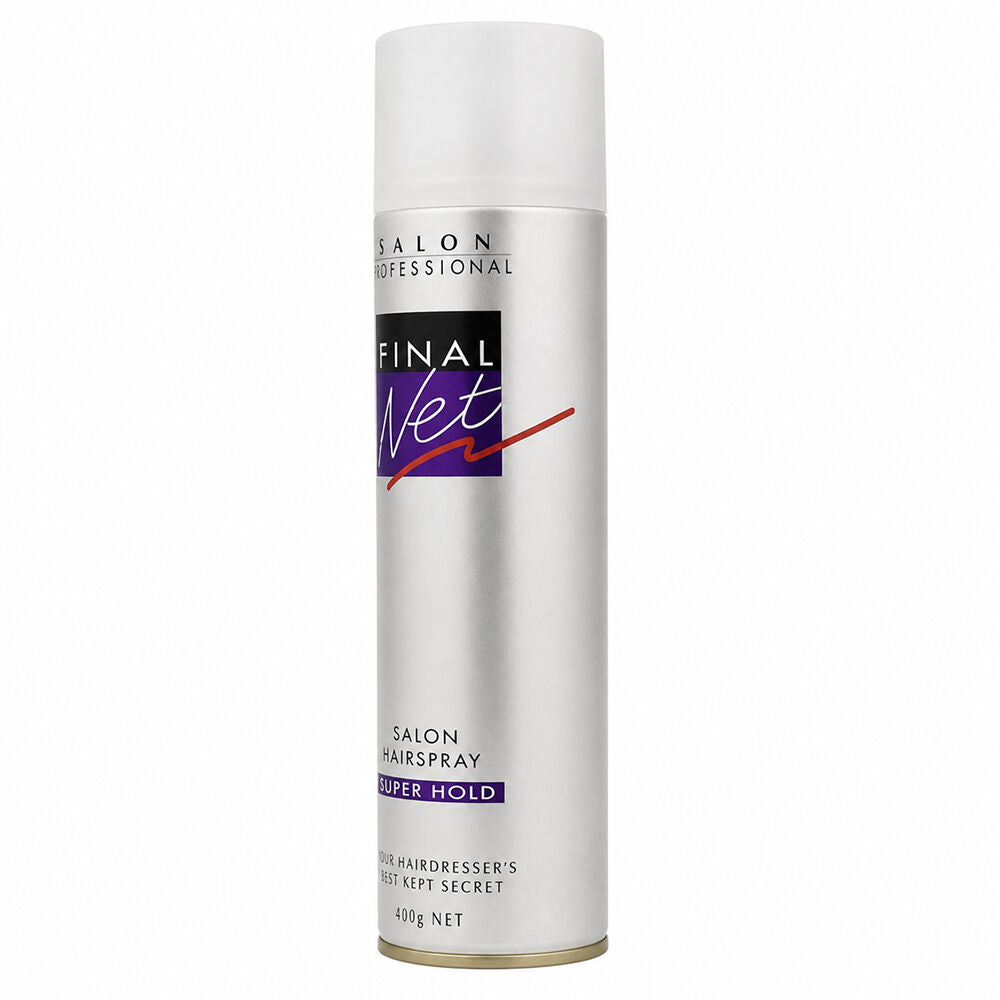 4 x Final Net Hairspray Super Hold 400g Hair Styling
