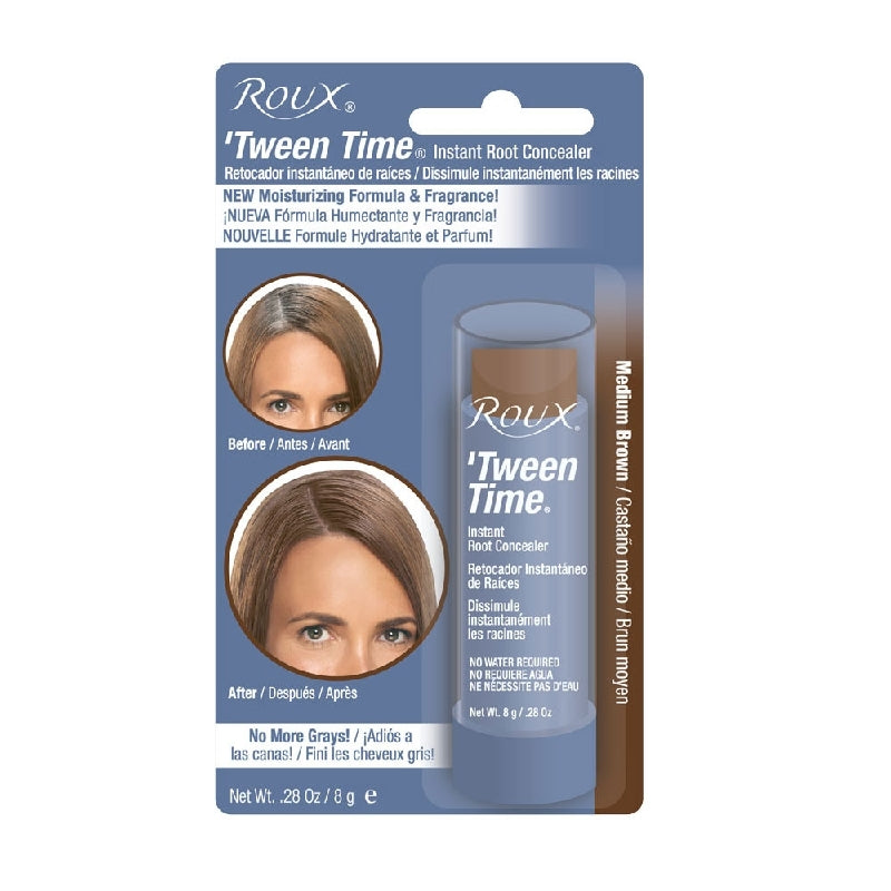 Roux Tween Time Instant Root Concealer Medium Brown 8g Hair Colour