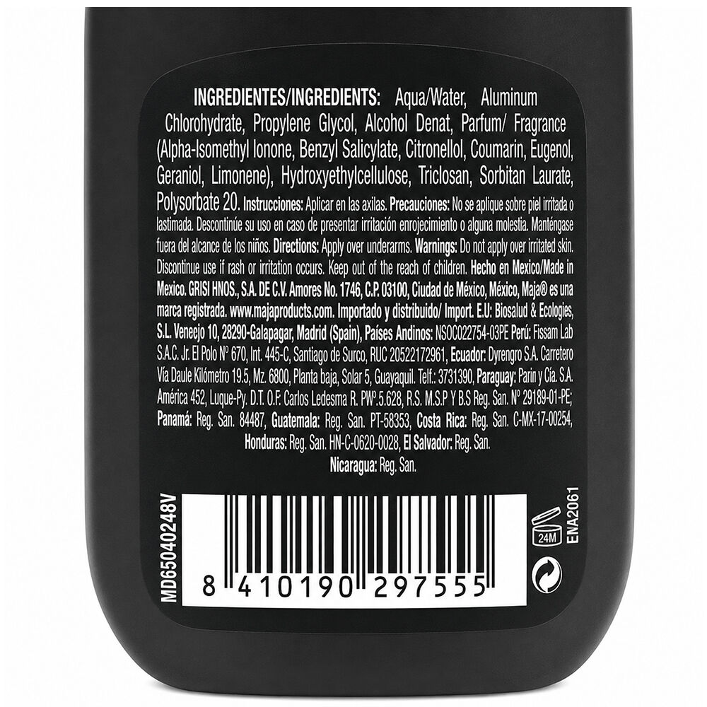 Maja Classic Perfumed Anti Perspirant Roll On Deodorant 2 x 50ml