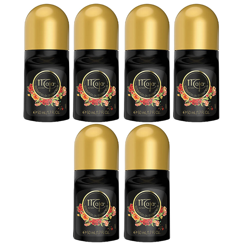 Maja Classic Perfumed Anti Perspirant Roll On Deodorant 50ml Pack of 6