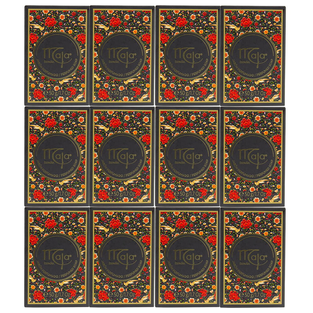Maja Myrurgia Soap 50g 12 Pack Luxury Floral Soap Bar Bundle