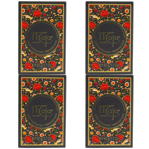 Maja Myrurgia Soap 50g Pack of 4 Floral Rose Jasmine Fragranced Bars