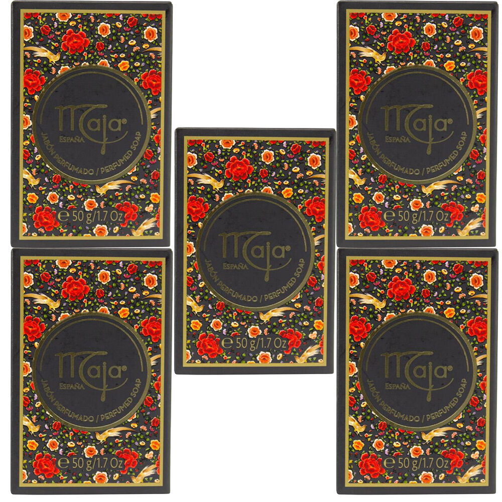 Maja Myrurgia Soap 50g Pack of 5 Floral Rose Jasmine Bath Bar