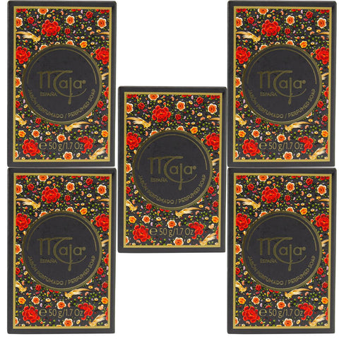 Maja Myrurgia Soap 50g Pack of 5 Floral Rose Jasmine Bath Bar