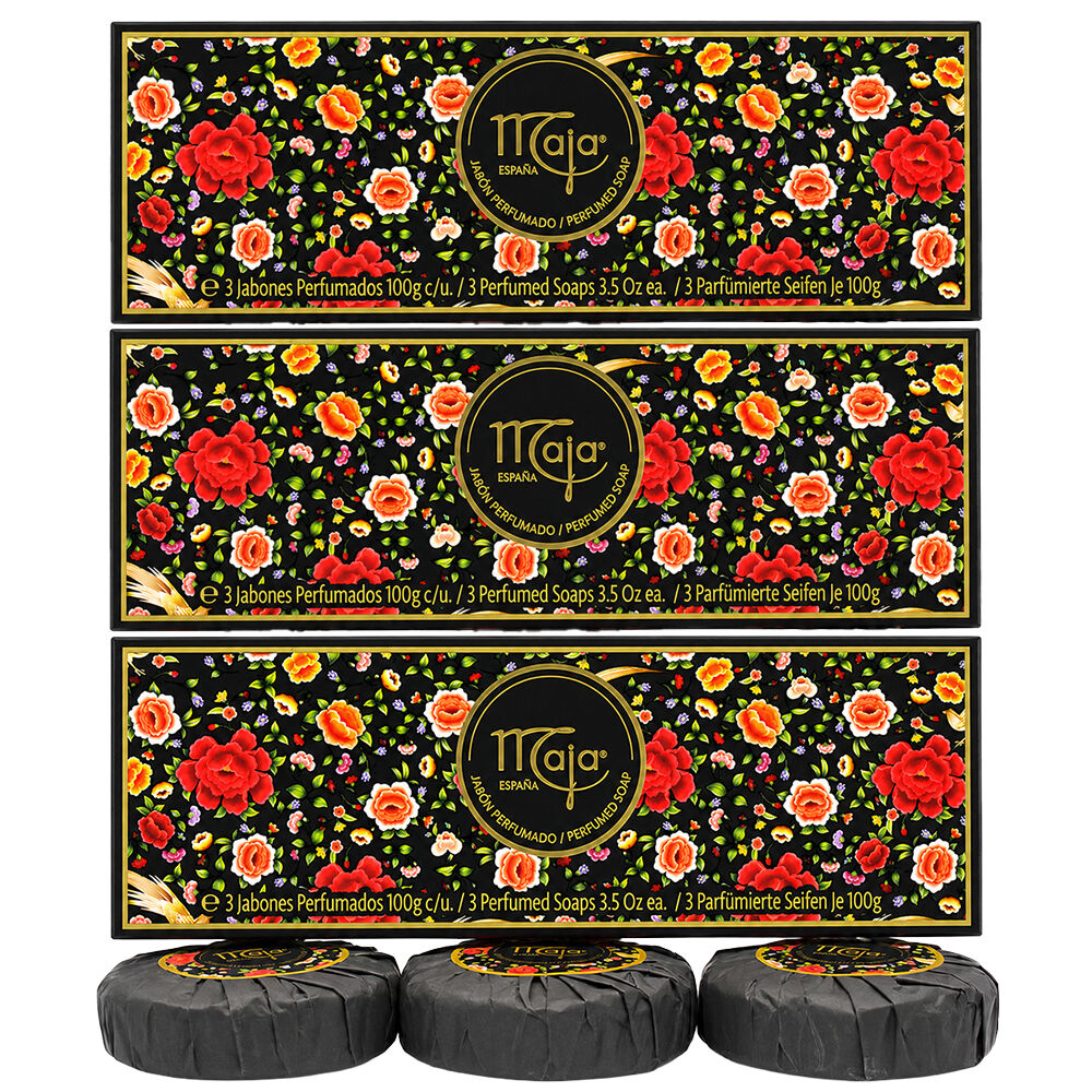 Maja Classic Scented Round Soap Cartonned Bundle of 3 100g Each