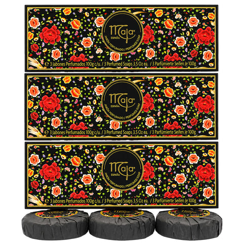 Maja Classic Scented Round Soap Cartonned Bundle of 3 100g Each