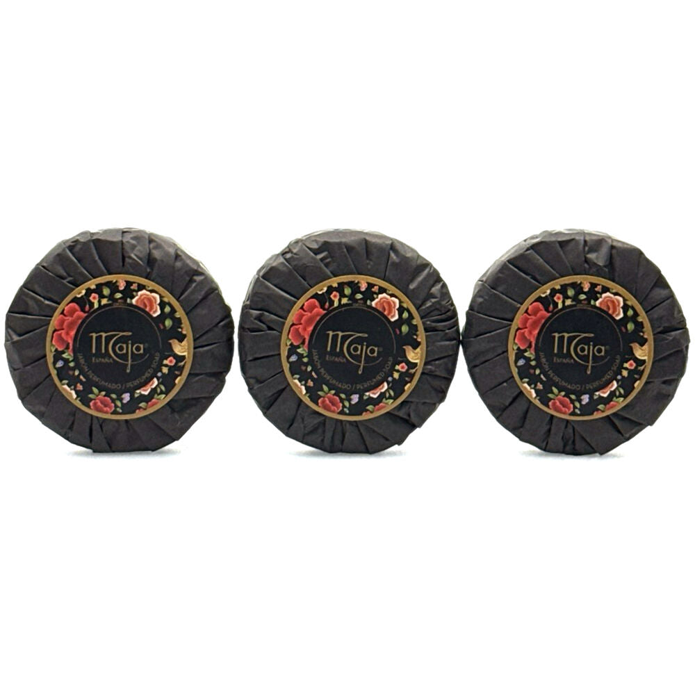 Maja Classic Scented Round Soap Gift Set 3 x 100g Perfumed Soap Bars